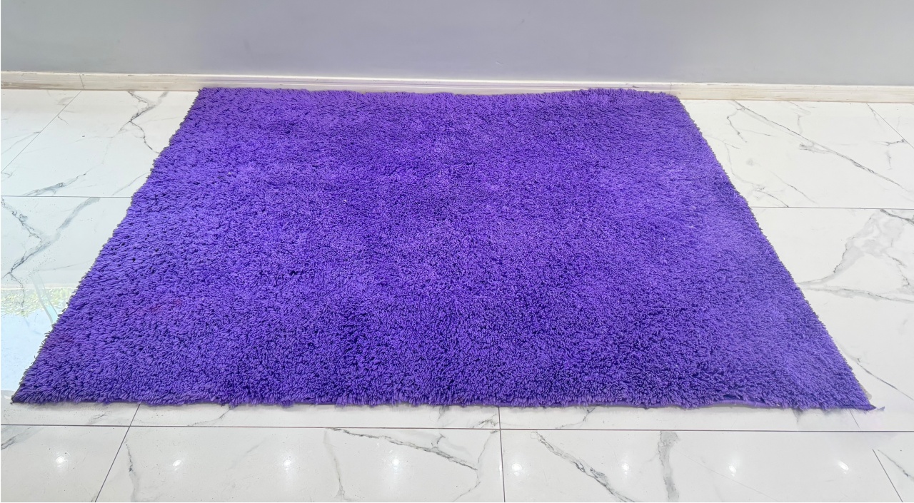 Tapete Roxo 2,5M Larg 2X Alt Felpudo - PRIME DECOR RJ