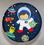 Capas E Painel Astronalta Painel Redondo 150X150 - 4P - imagem 2