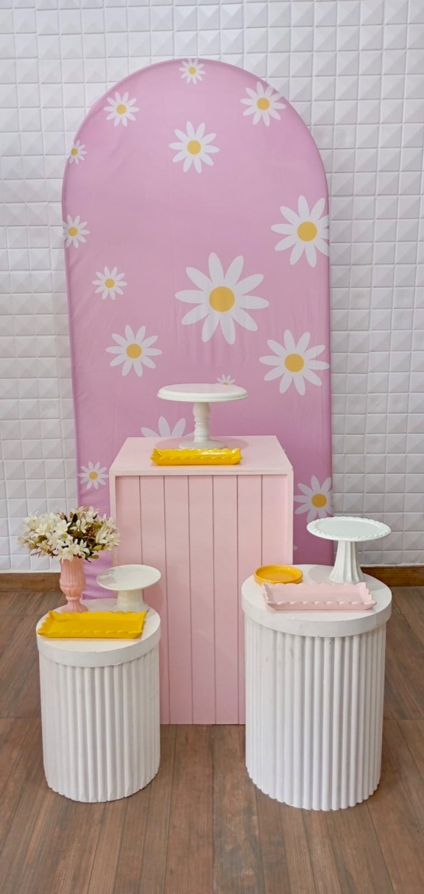 Kit Margarida Rosa - PRIME DECOR RJ