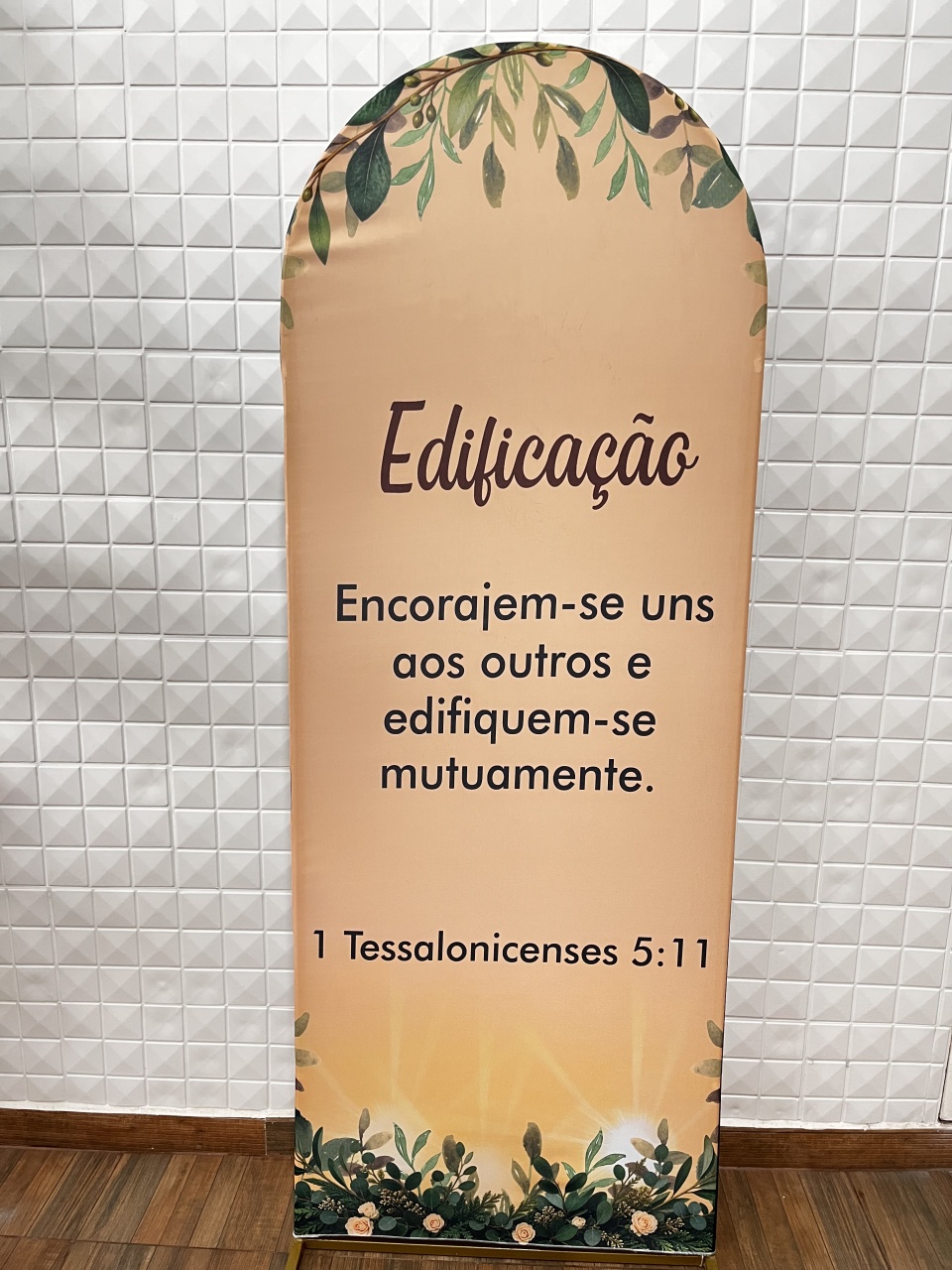 Painel Bíblico Edificação 1,95X073 - PRIME DECOR RJ