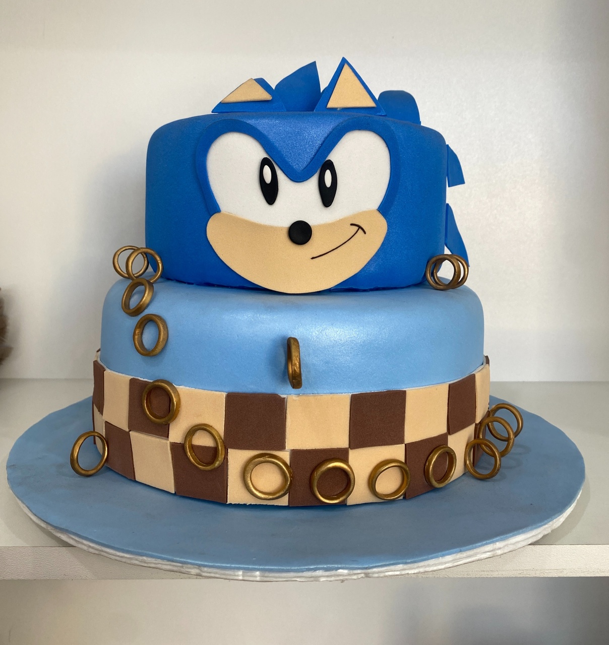 600- Bolo Fake 2 Andares Sonic - Erika - PRIME DECOR RJ