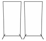 Estrutura Painel de Ferro 2X1 - imagem 2