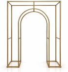 Estrutura Palácio Dourada Ferro 250Cm Altura X 195Cm X 39Cm Larg - imagem 1