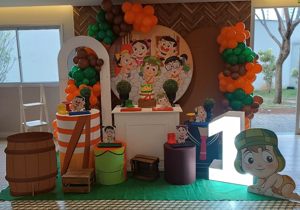 Chaves Baby Romano + Mesa - Art's Camila's Decorações 