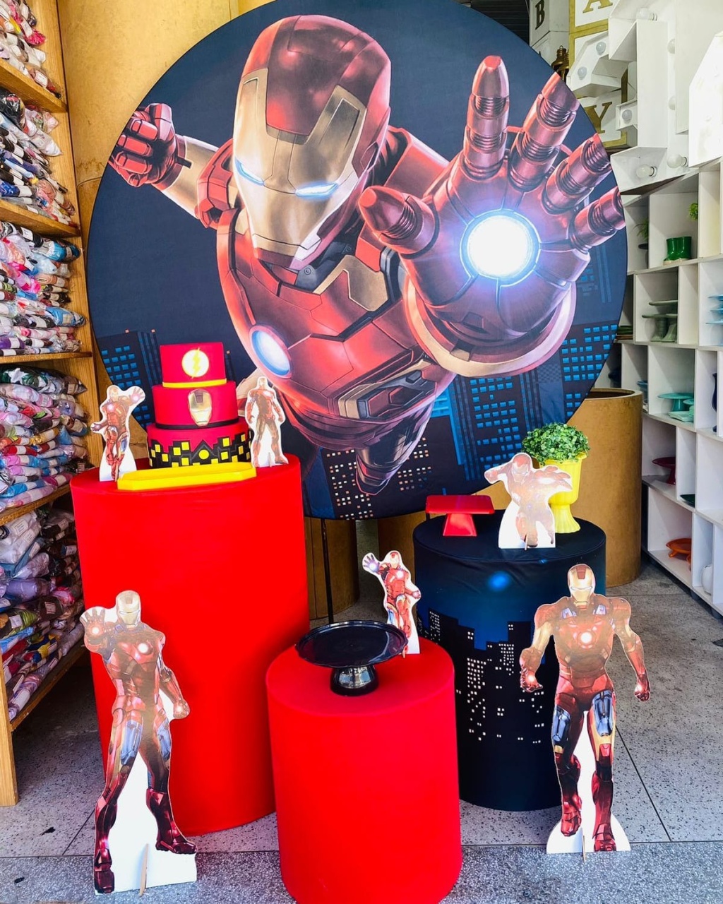 Homem de Ferro  - Art's Camila's Decorações 