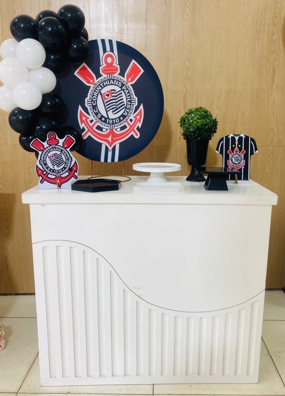 Mini Festa Corinthians - Art's Camila's Decorações 