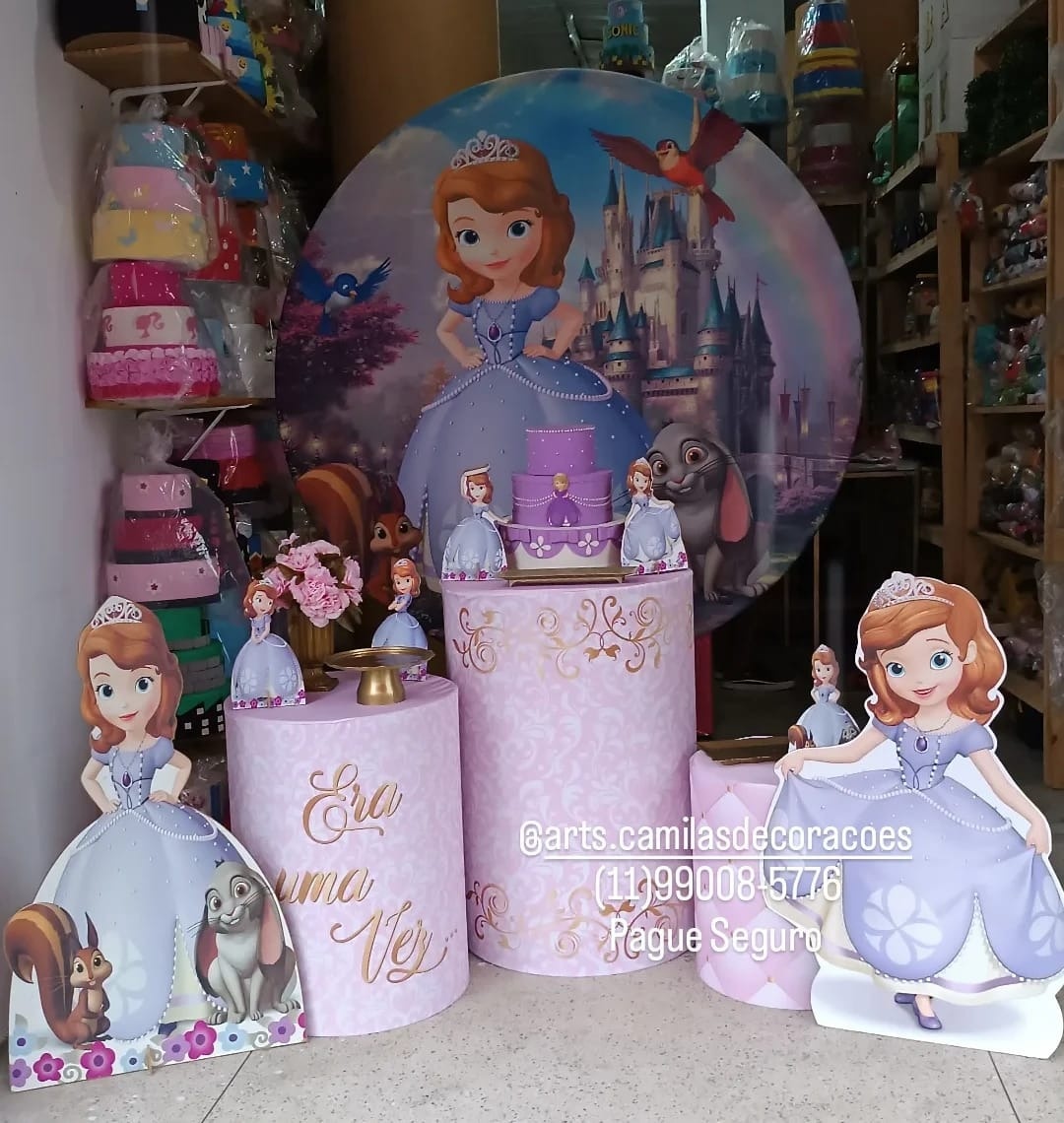 Princesa Sofia  - Art's Camila's Decorações 