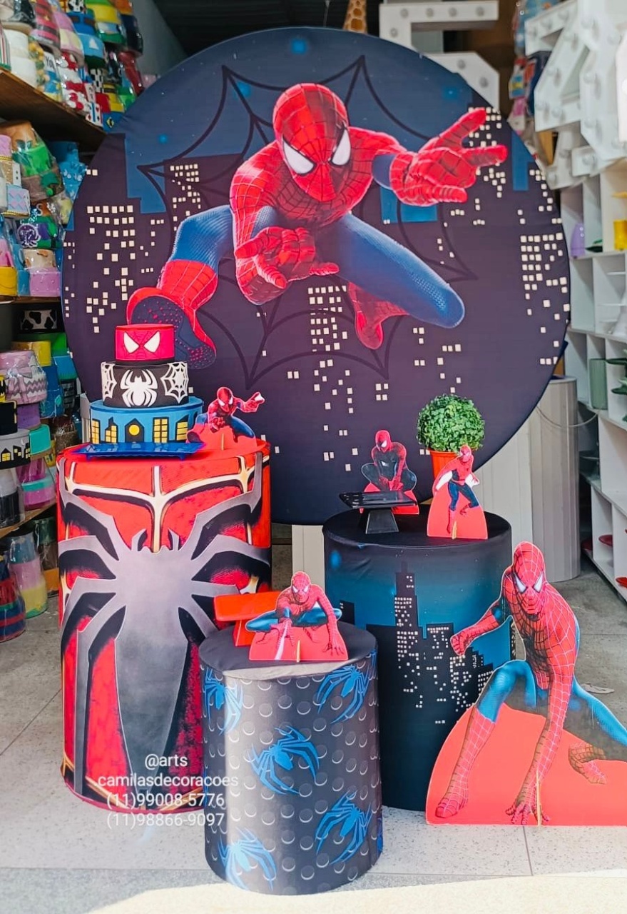 Homem Aranha  - Art's Camila's Decorações 