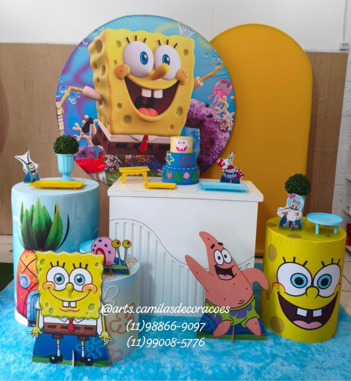 Bon Esponja (3) - Art's Camila's Decorações 