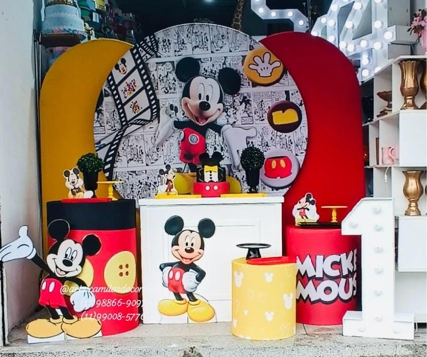 Mickey Premium  - Art's Camila's Decorações 
