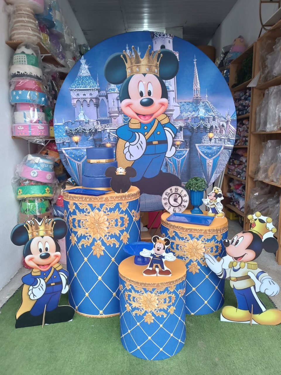 Mickey Realeza  - Art's Camila's Decorações 