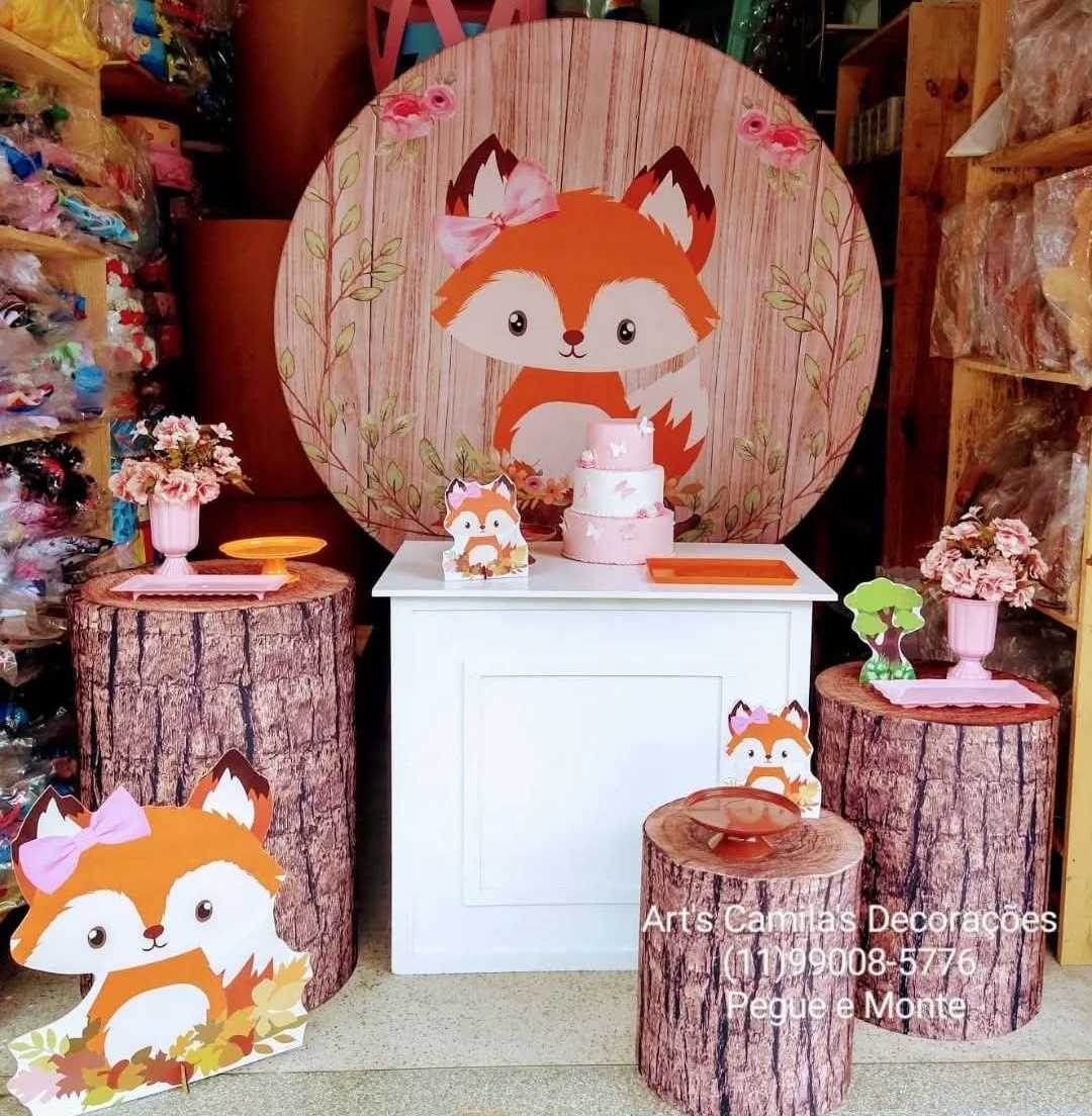Raposinha (2) - Art's Camila's Decorações 