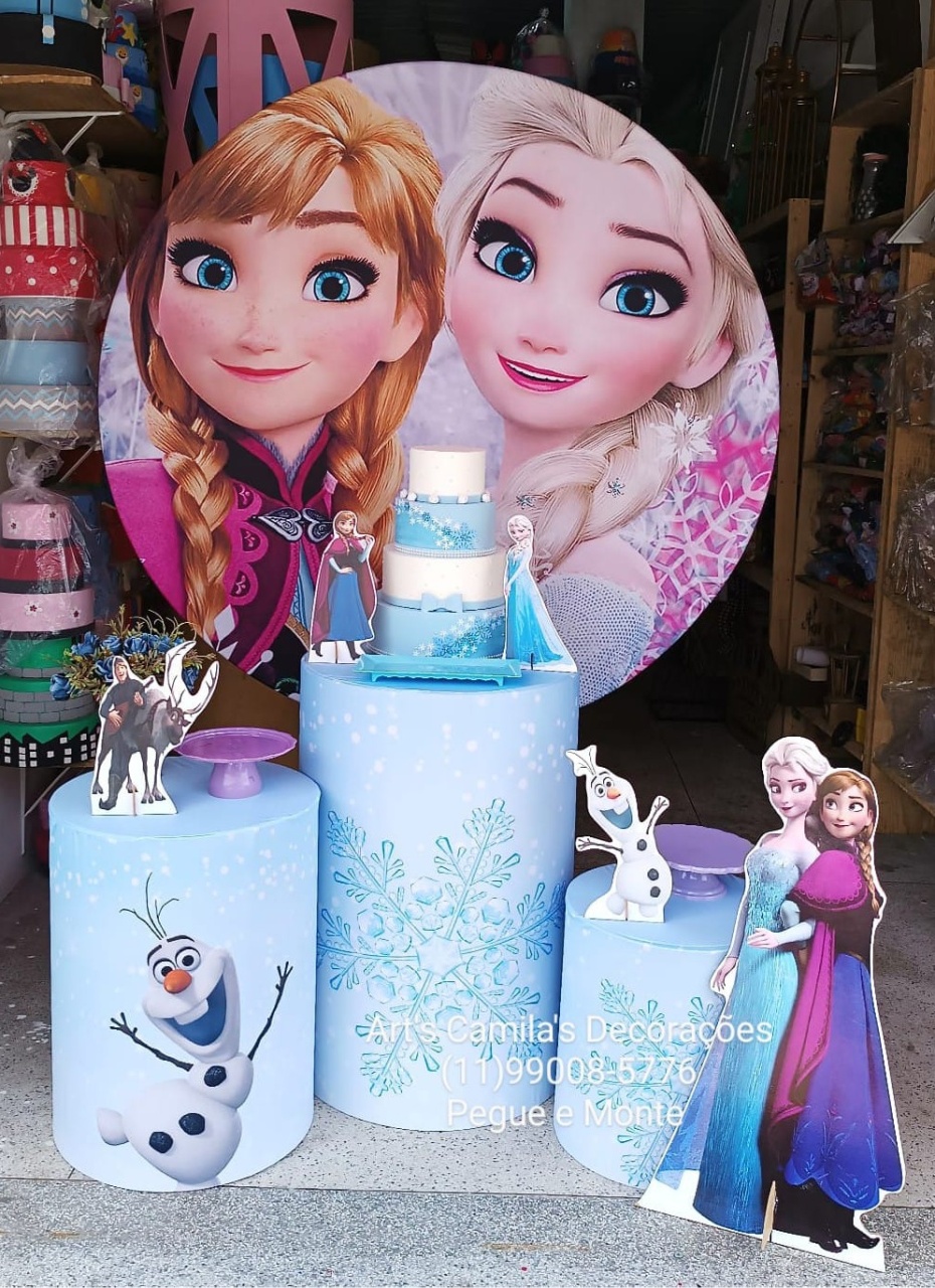 Frozen - Art's Camila's Decorações 