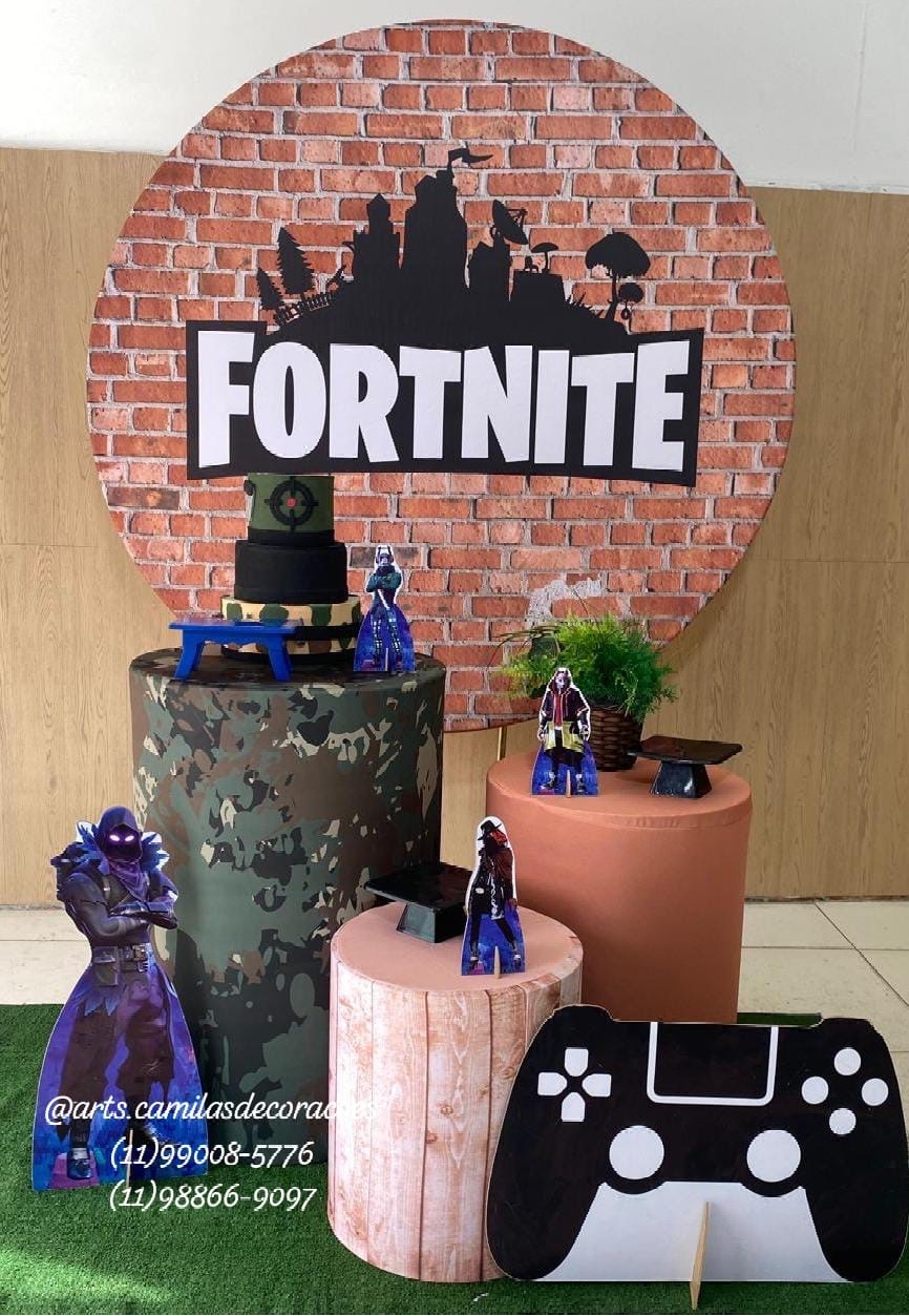 Fortnite - Art's Camila's Decorações 