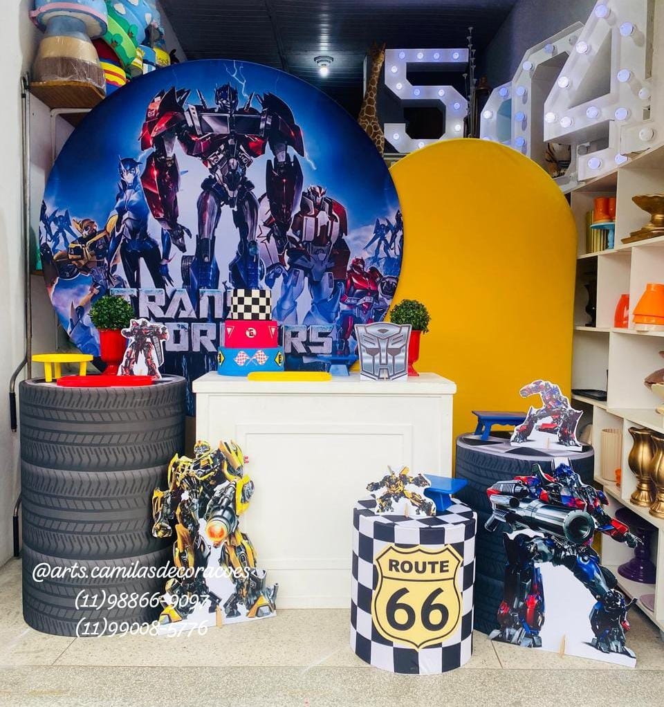Transformers Romano - Art's Camila's Decorações 