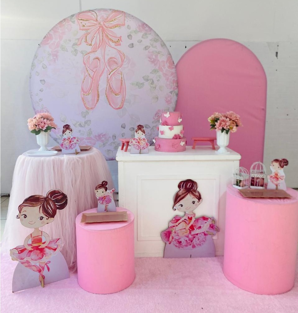Bailarina Mesa + Romano  - Art's Camila's Decorações 