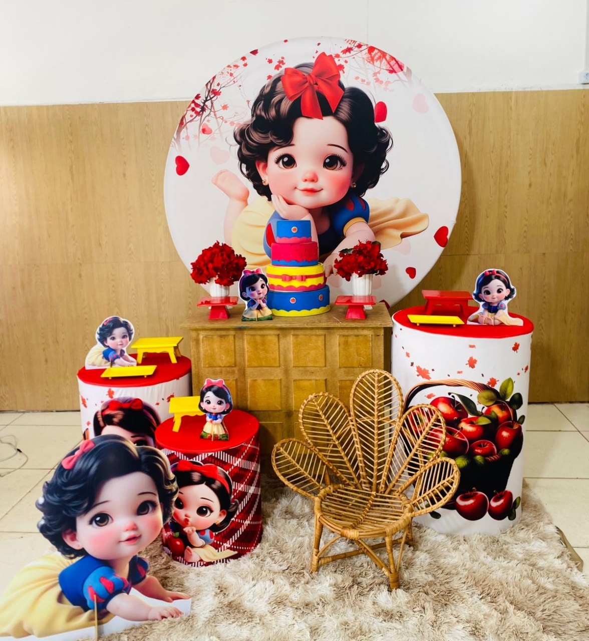 Branca de Neve Baby (2) - Art's Camila's Decorações 