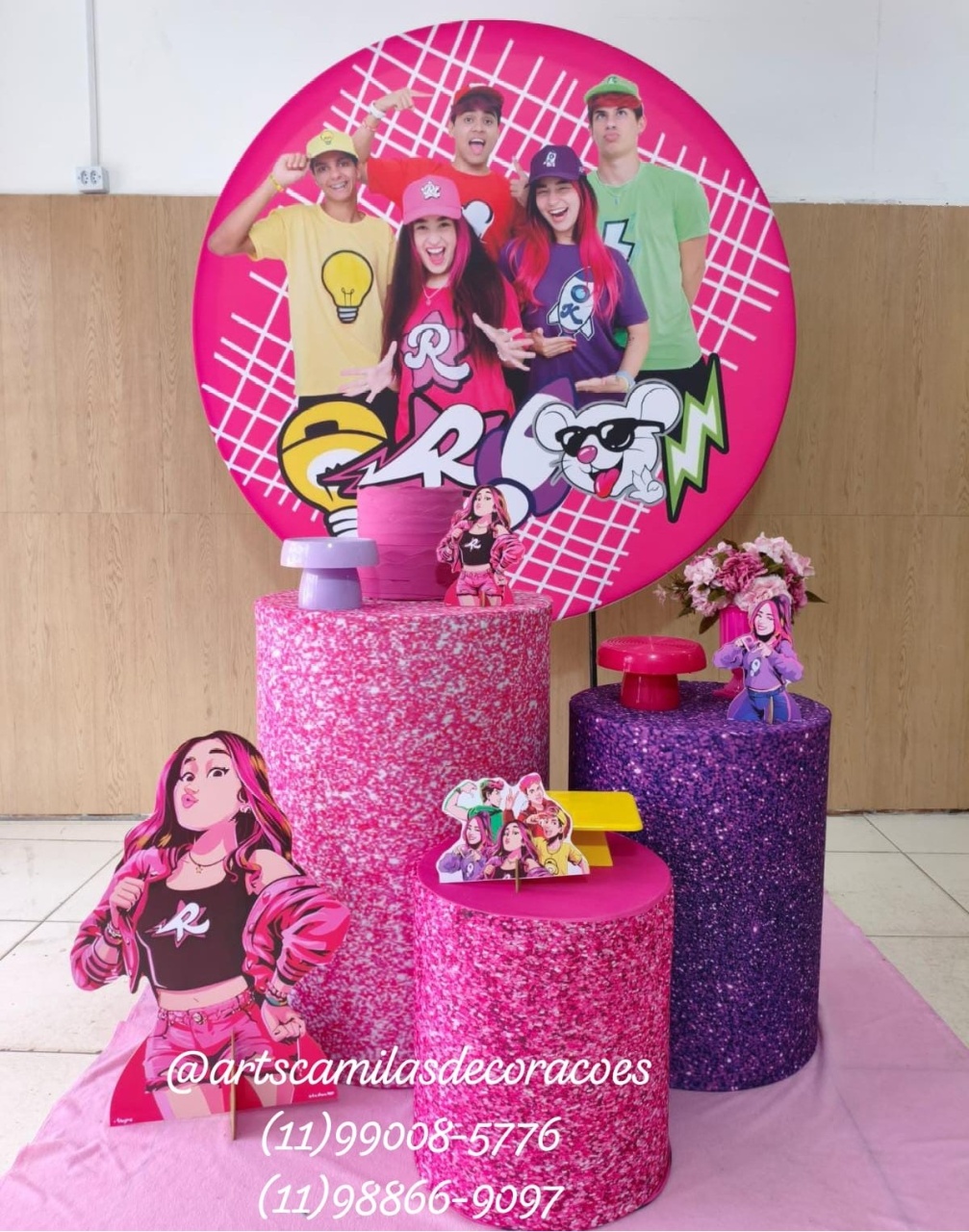 Os Rosa/ Emily Vick  - Art's Camila's Decorações 