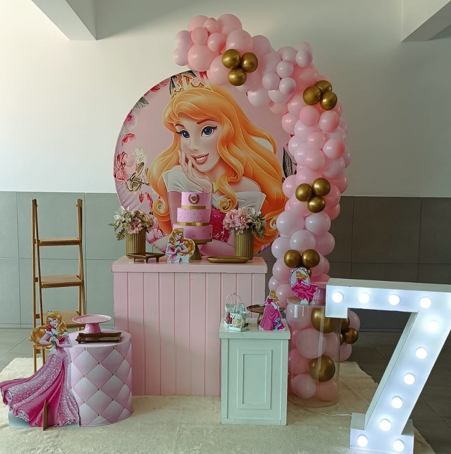 Princesa Aurora - Art's Camila's Decorações 