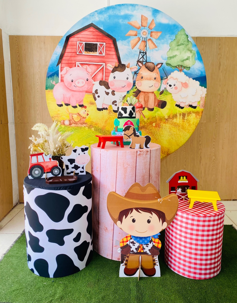 Fazendinha Menino - Art's Camila's Decorações 