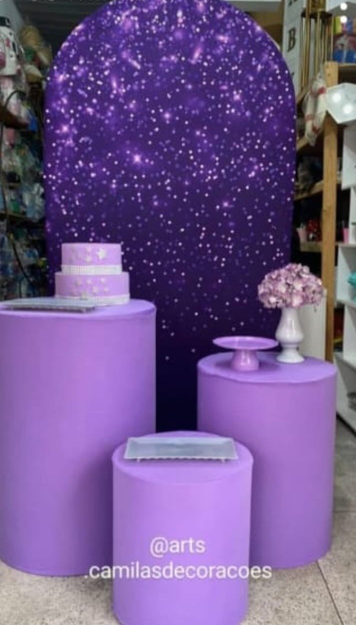 Brilho Roxo/Lilas - Art's Camila's Decorações 