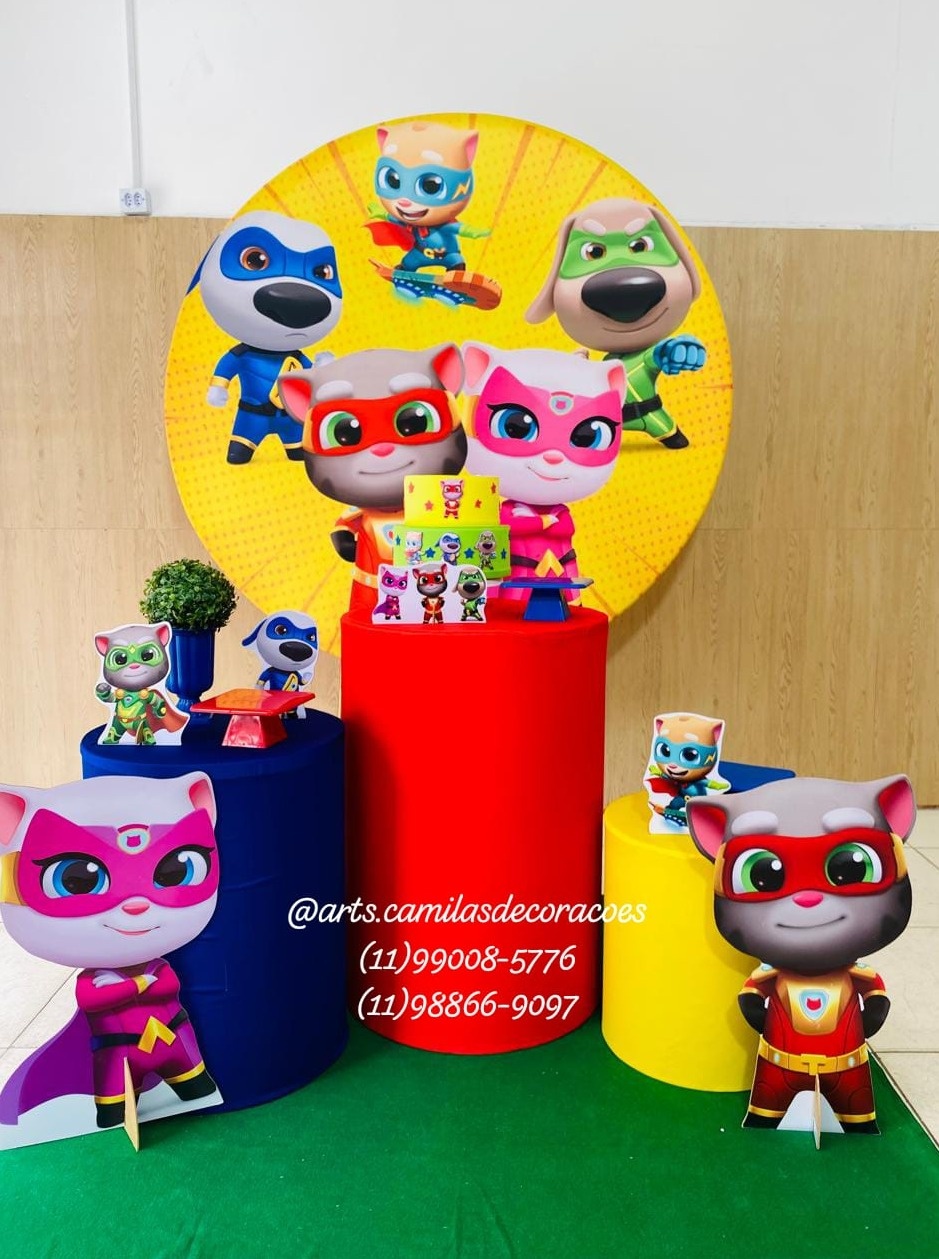Tom Amigos  - Art's Camila's Decorações 