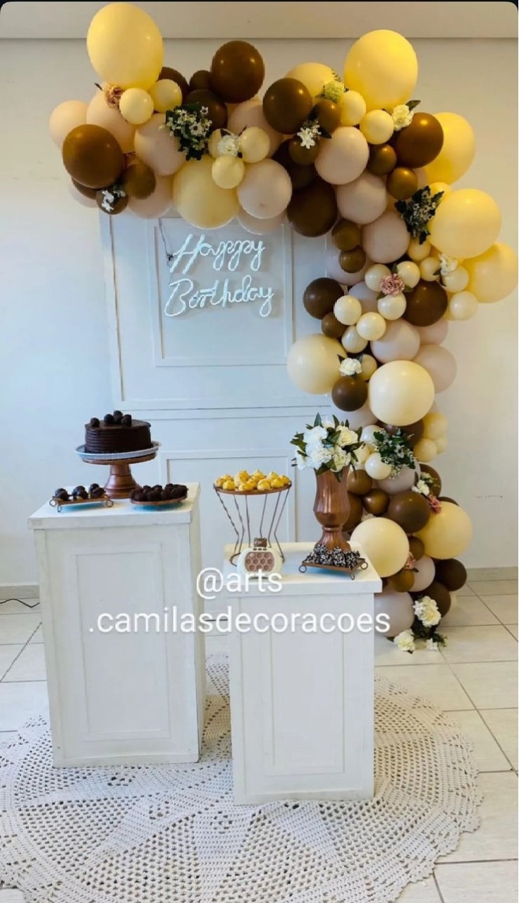 Happy Painel Porta  - Art's Camila's Decorações 