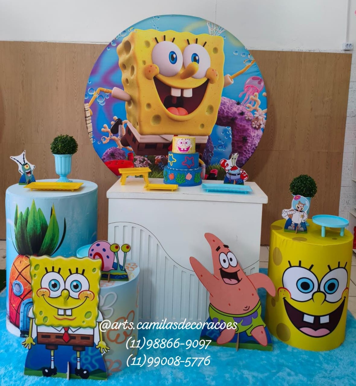Bob Esponja (2) - Art's Camila's Decorações 