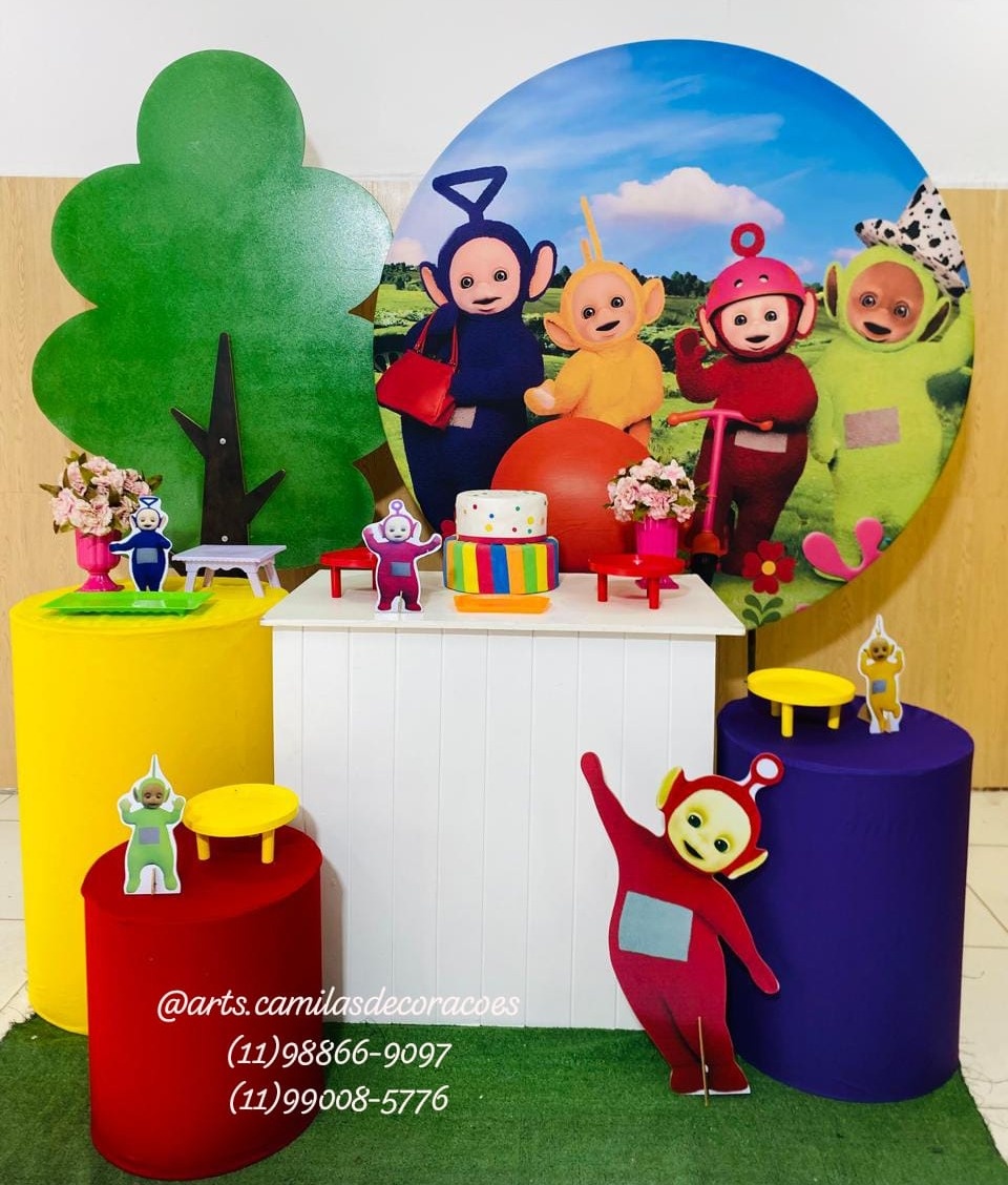 Teletubbies Árvore  - Art's Camila's Decorações 