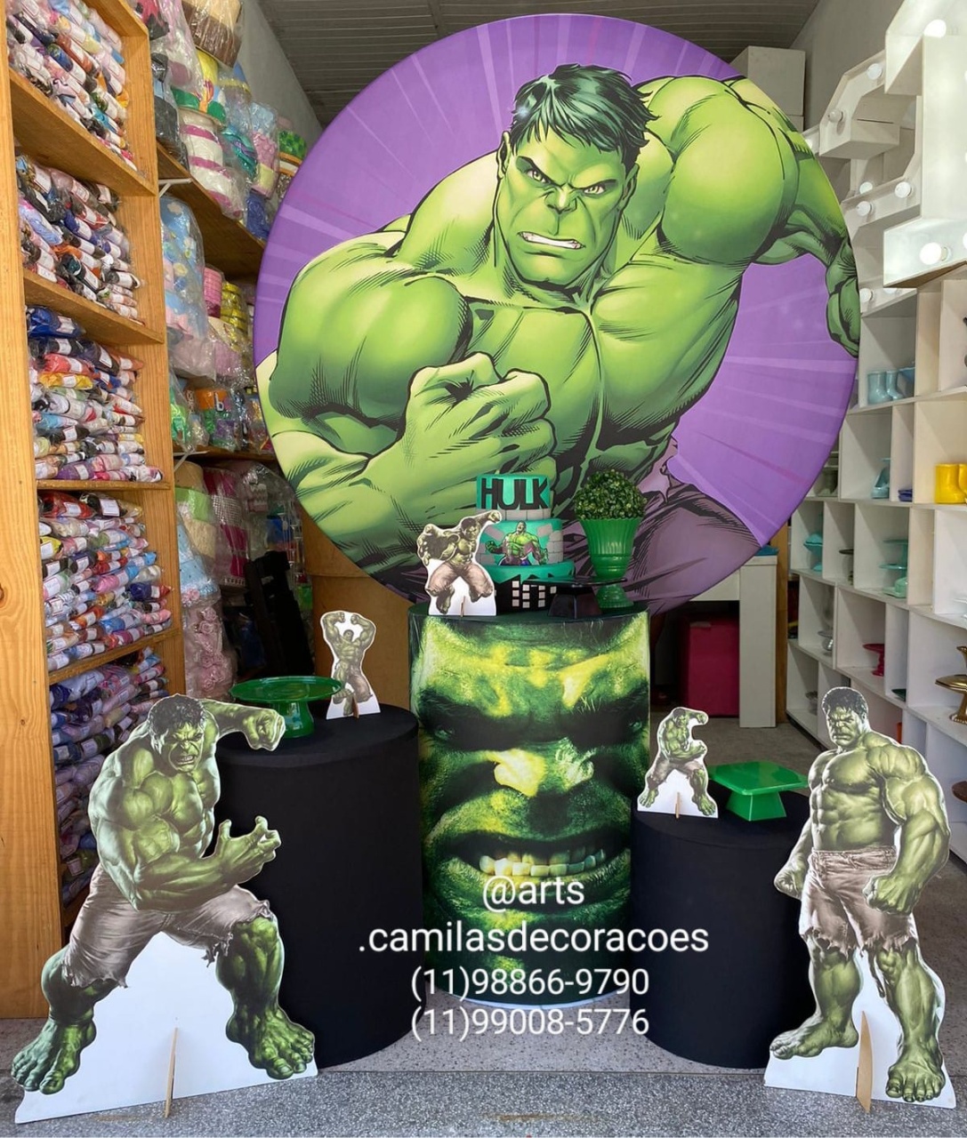 Hulk - Art's Camila's Decorações 