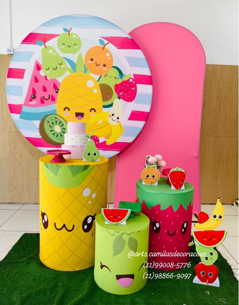 Frutas Romano - Art's Camila's Decorações 