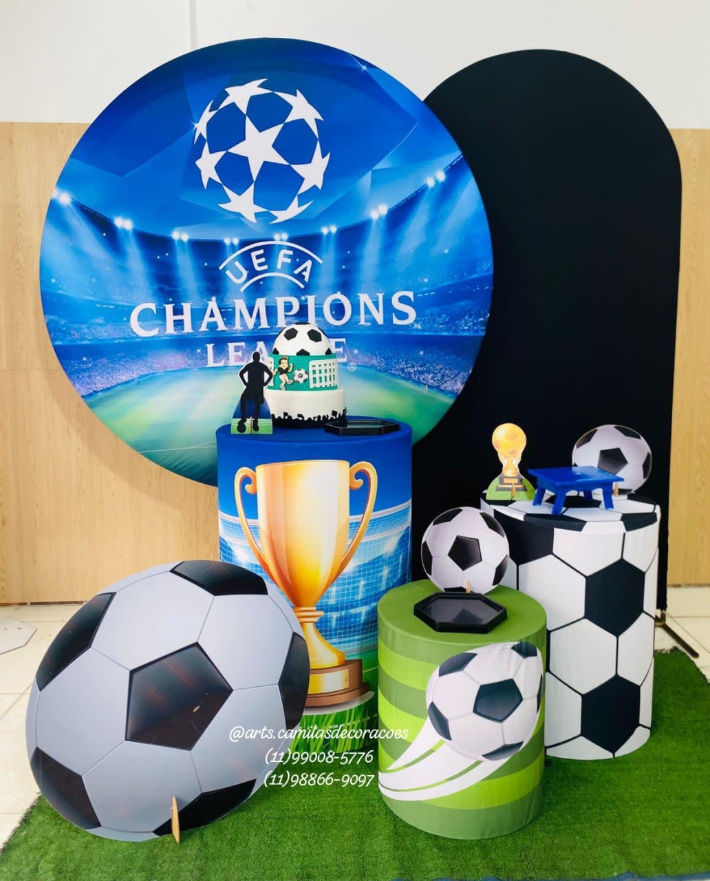 Champions League Romano  - Art's Camila's Decorações 