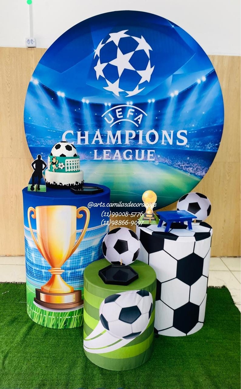 Champions League  - Art's Camila's Decorações 
