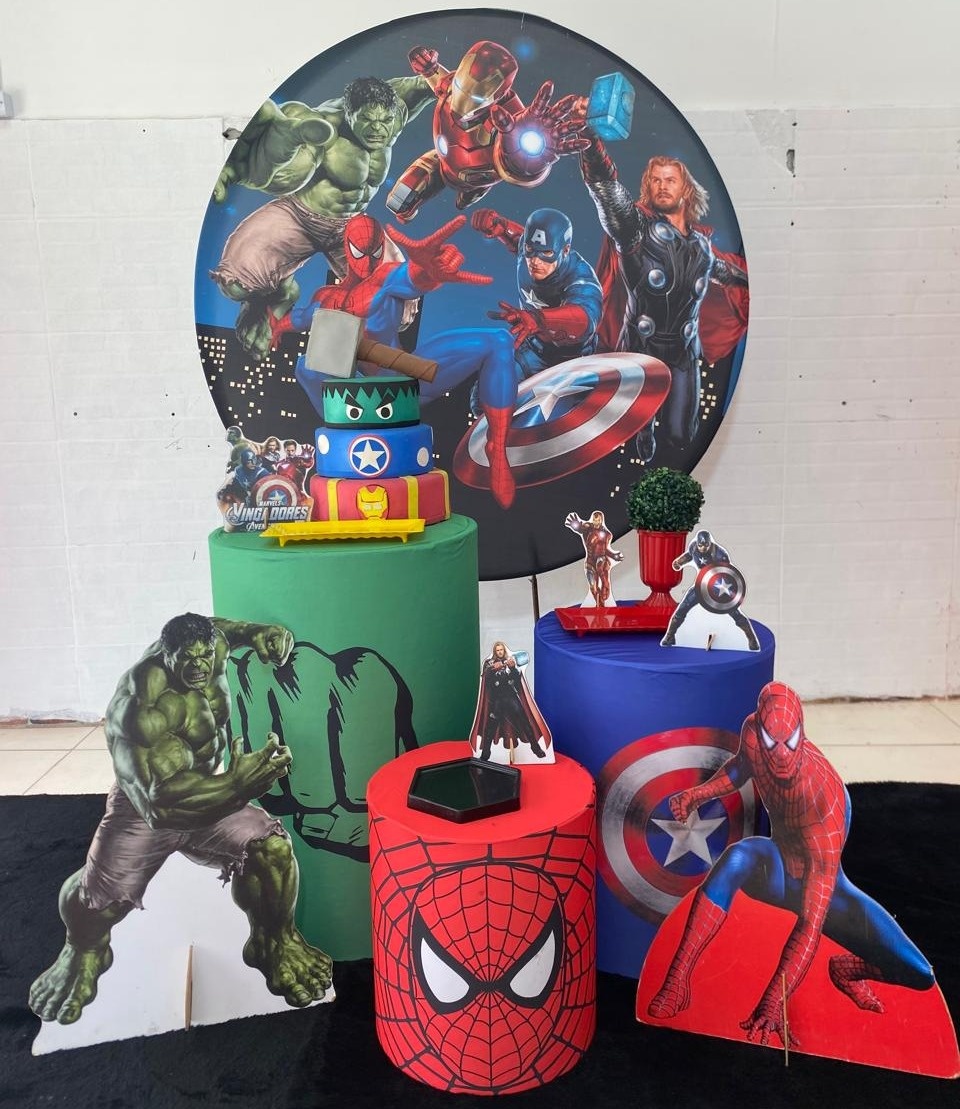 Vingadores - Art's Camila's Decorações 