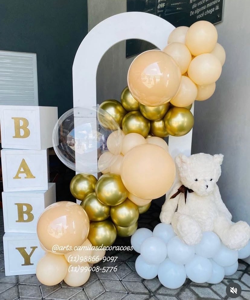 Baby Chá Revelação  - Art's Camila's Decorações 