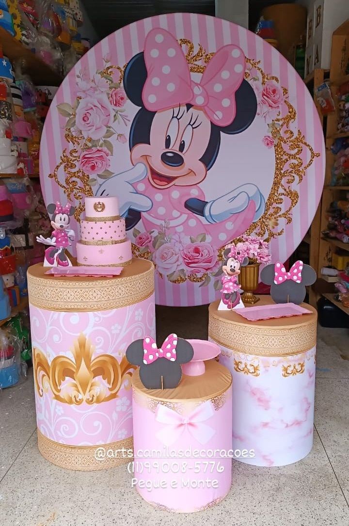 Minnei Princesa  - Art's Camila's Decorações 