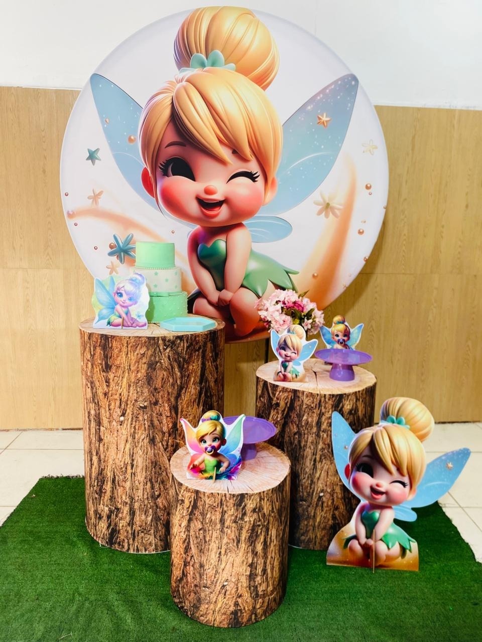Sininho Baby  - Art's Camila's Decorações 