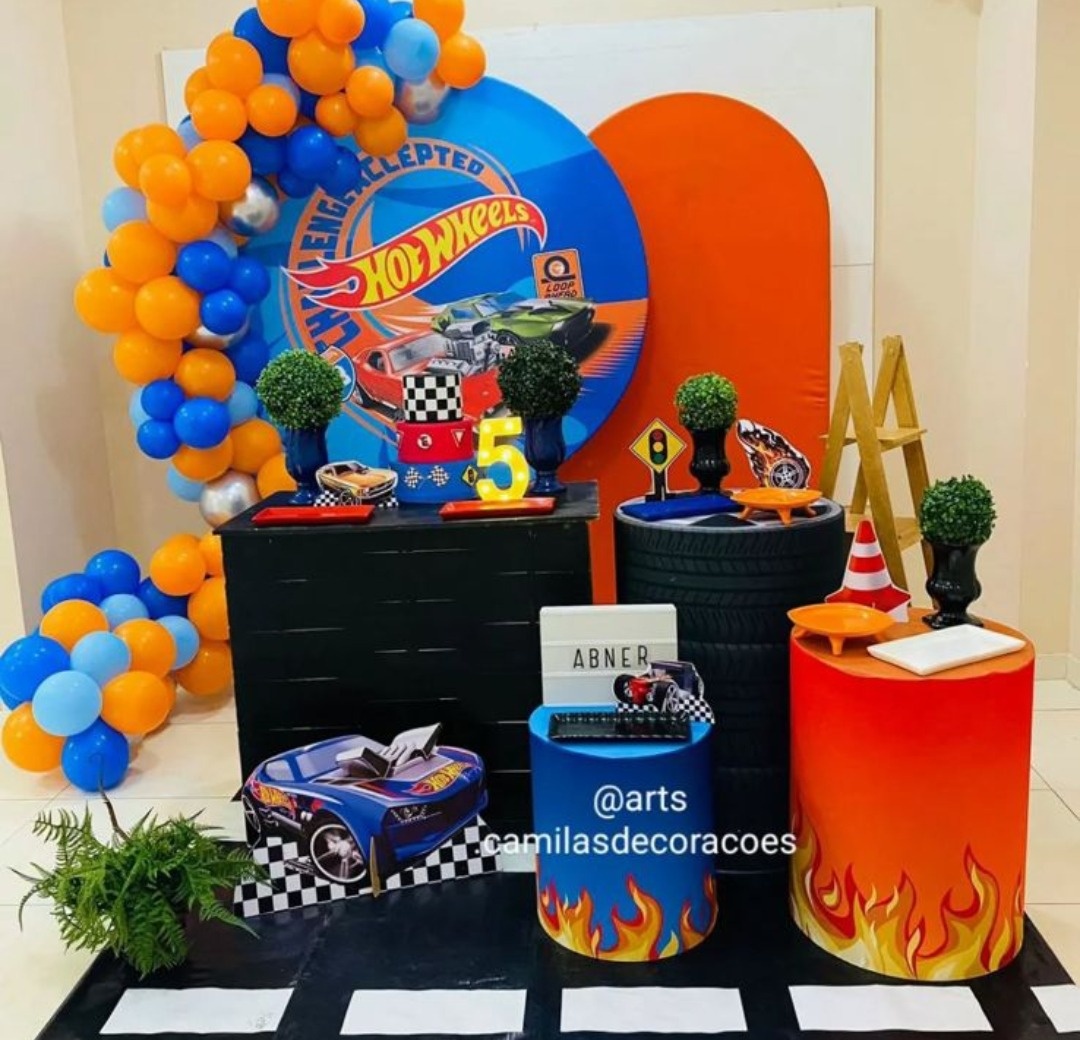 Hotwheels (3) - Art's Camila's Decorações 