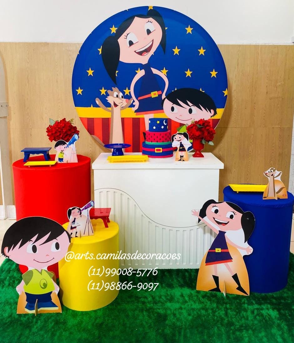 Show da Luna Mesa  - Art's Camila's Decorações 