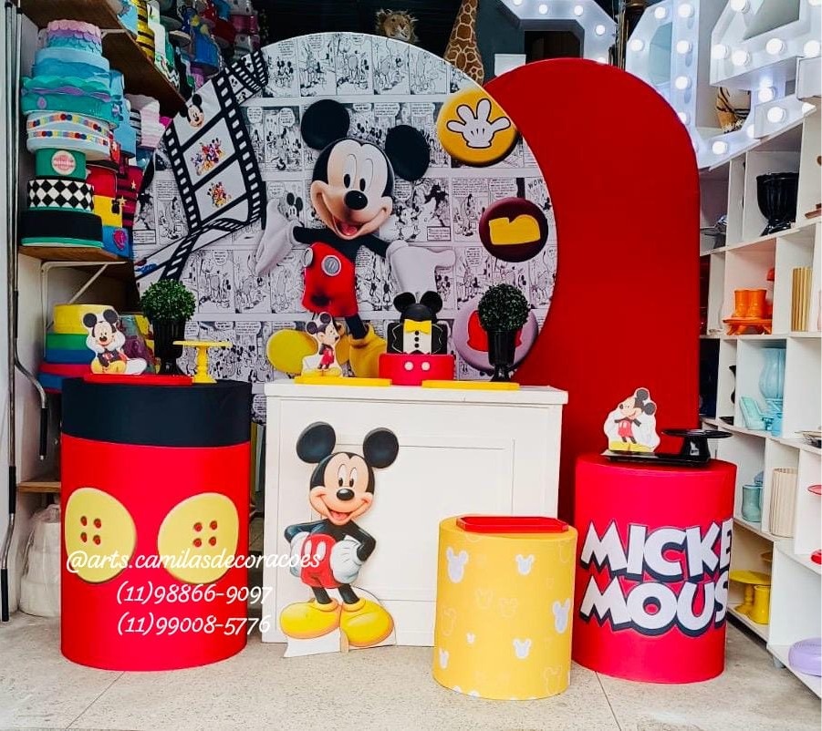 Mickey Romamo - Art's Camila's Decorações 
