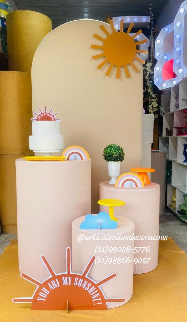 Primeira Volta Ao Sol  - Art's Camila's Decorações 