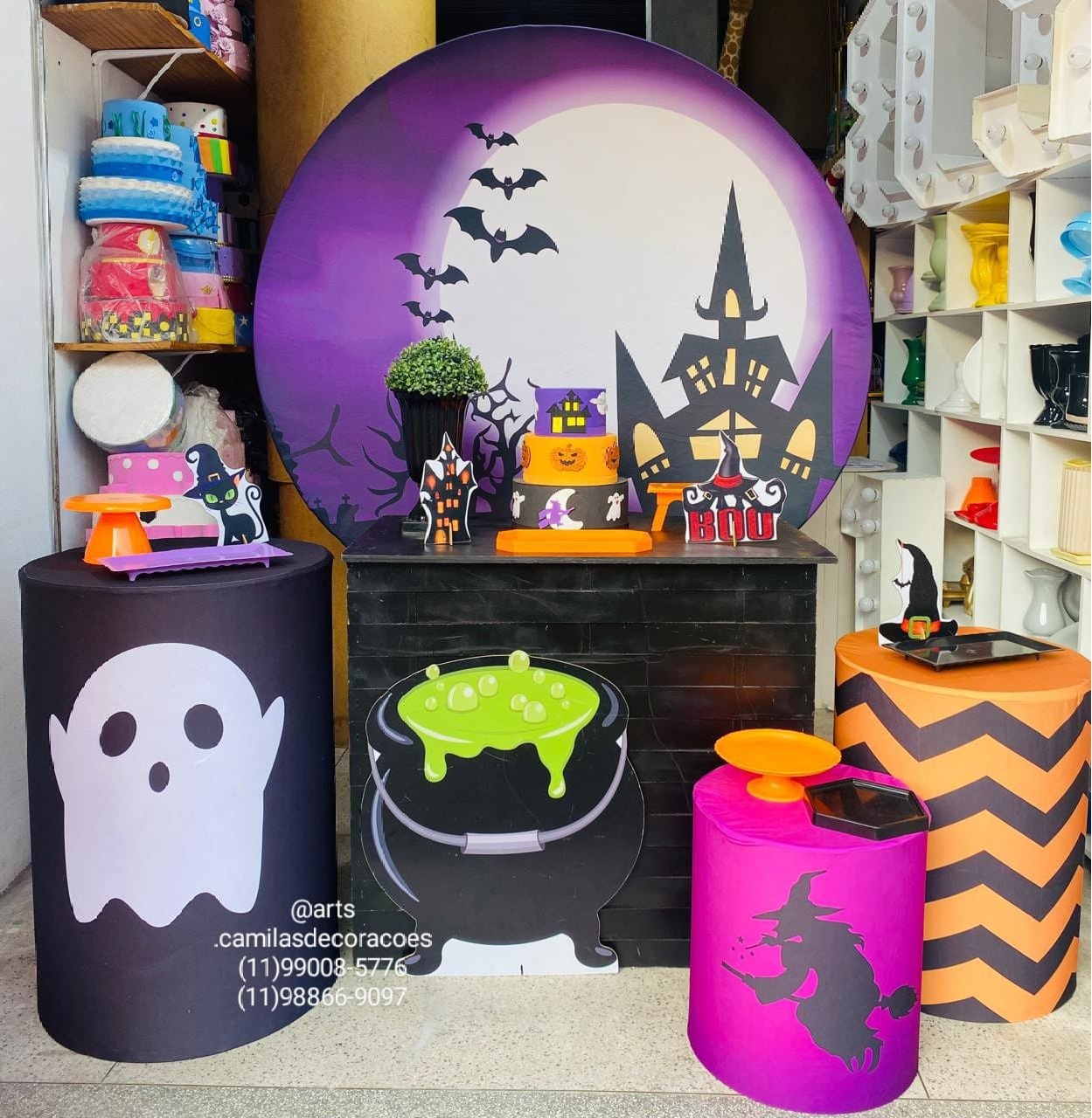 Halloween 2 - Art's Camila's Decorações 