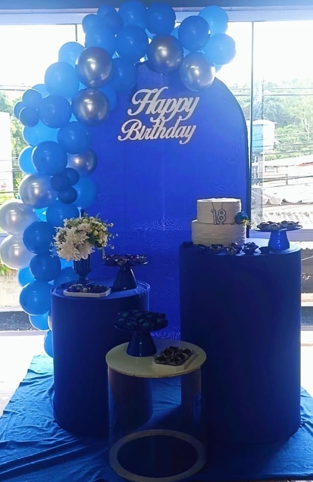 Happy Birthday Azul  - Art's Camila's Decorações 