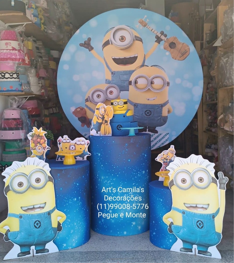Minions  - Art's Camila's Decorações 