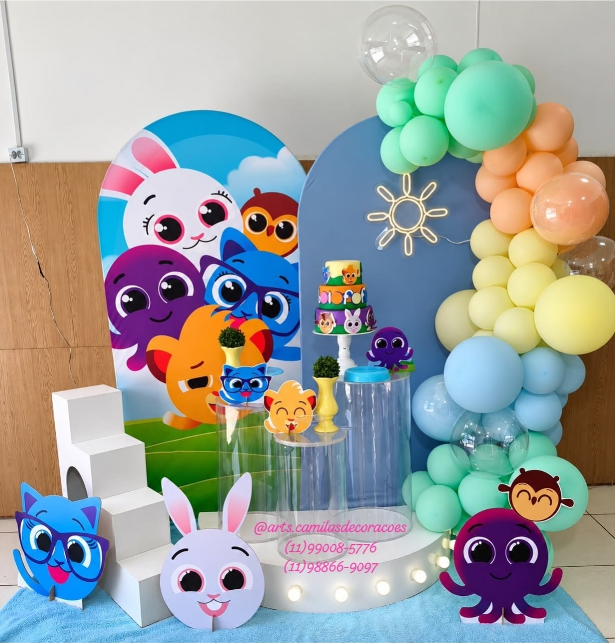 Bolofofos Pauco - Art's Camila's Decorações 