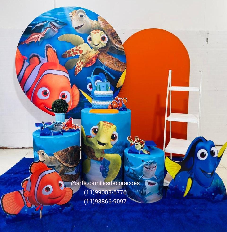 Nemo Romano + Escadinha  - Art's Camila's Decorações 