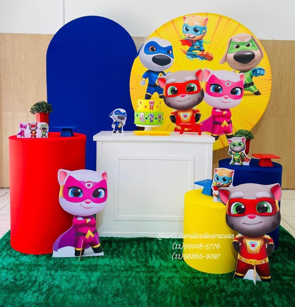 Tom Amigos Romano  - Art's Camila's Decorações 