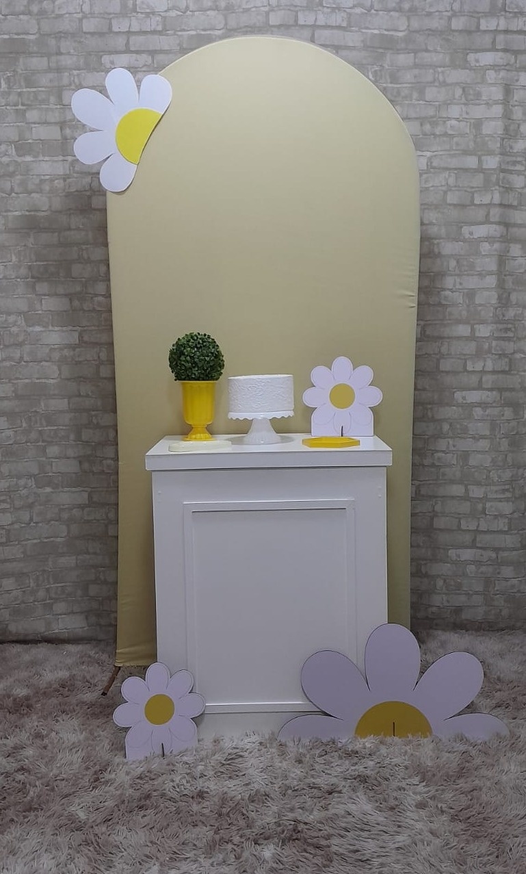 Margaridas Amarelo Kit Romano  - Up Festas 