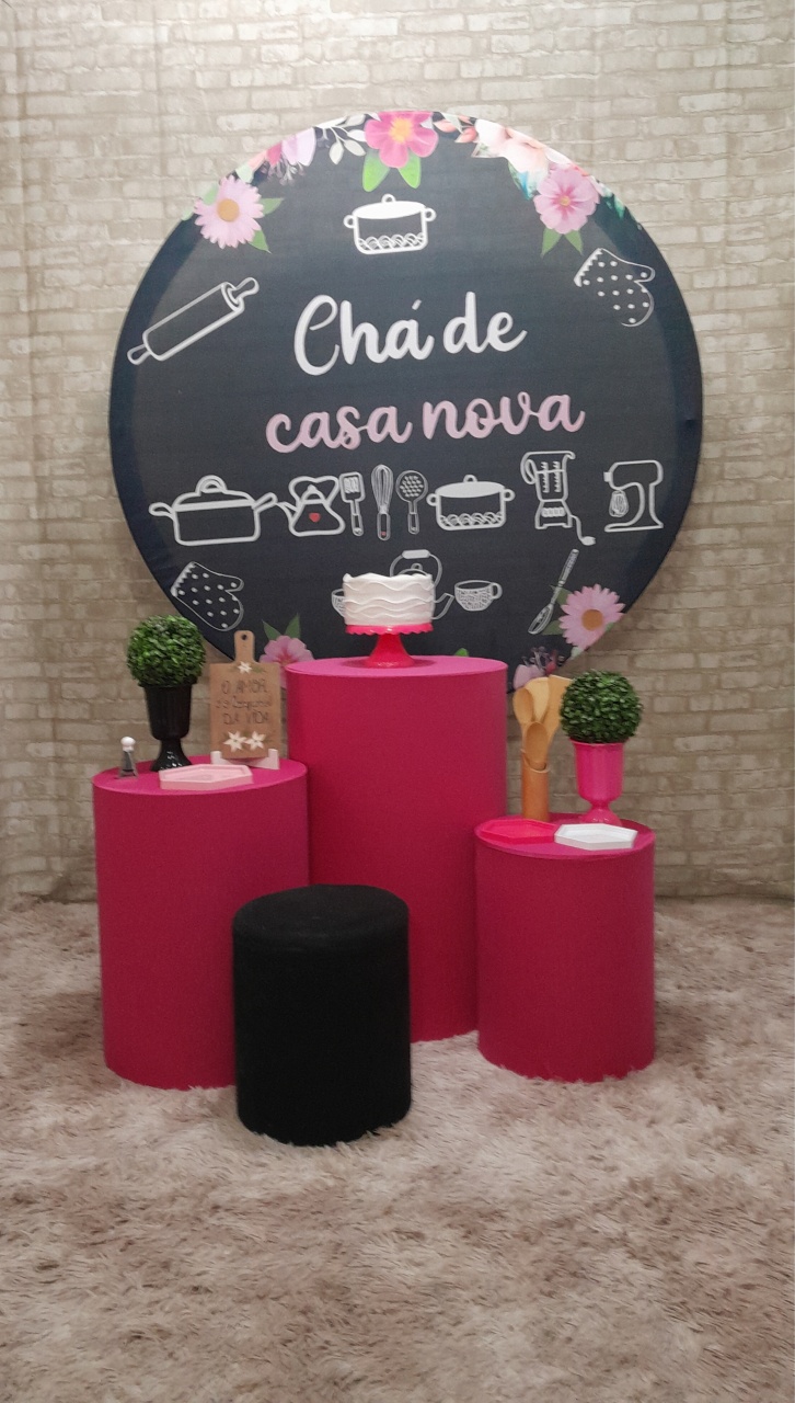Chá de Casa Nova  Kit Slim C/Puf - Up Festas 