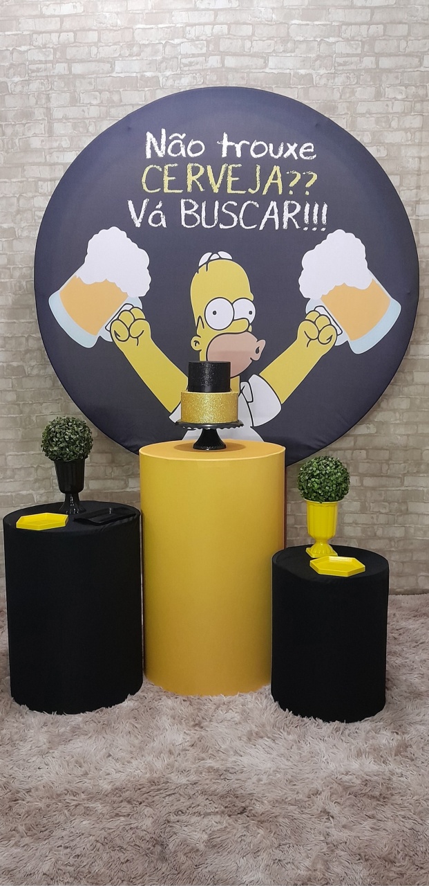 Homer Cerveja Kit Slim  - Up Festas 